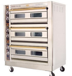 恒聯(lián)食品機(jī)械PL-6三層六盤電烘爐（噴涂）與電烤箱圖片全覽